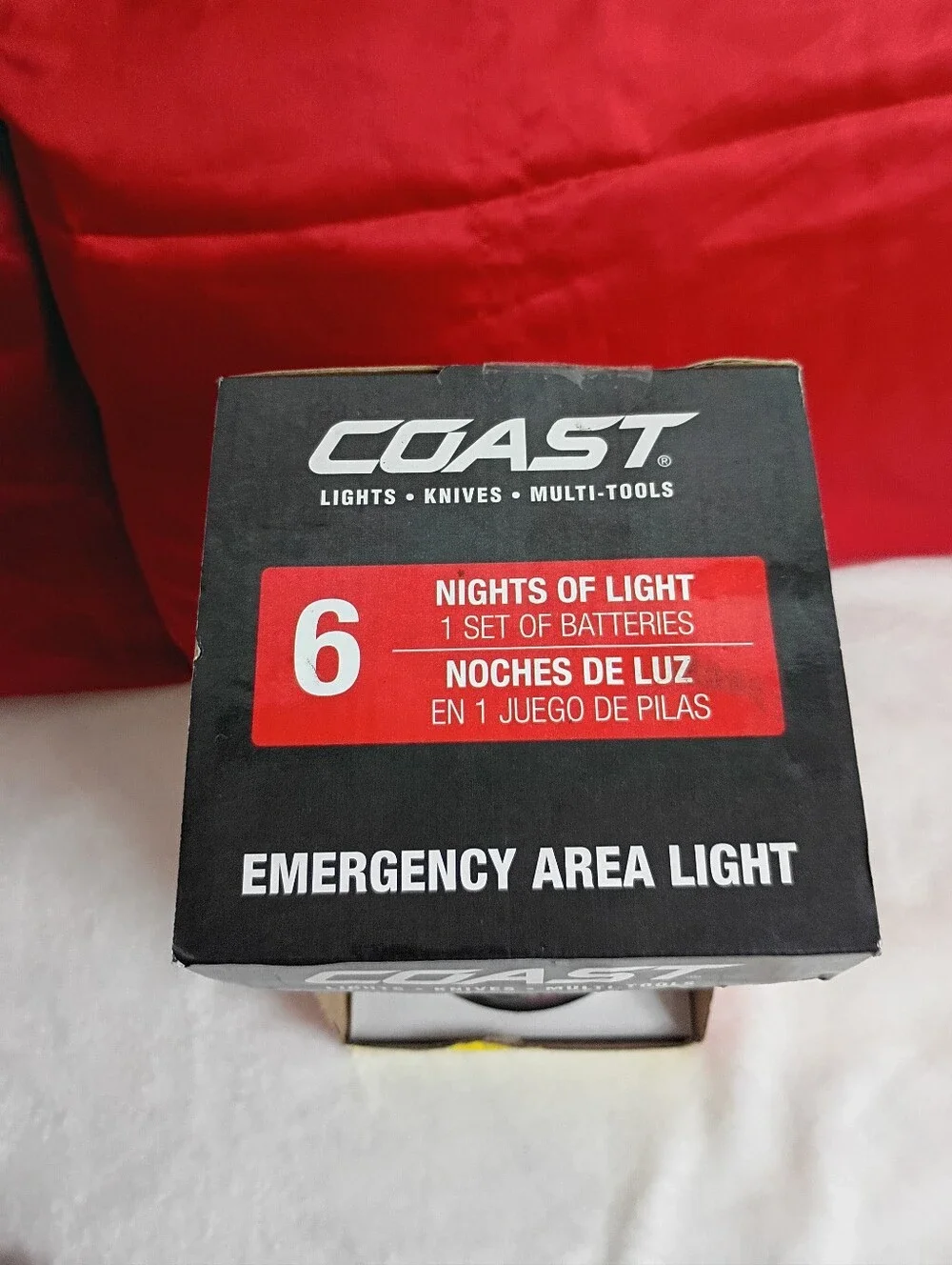 COAST Emergency Area Light 4 Light Modes Camping Lantern